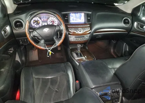 2013 Infiniti Jx35 z USA, uszkodzony, nr VIN 5N1AL0MM3DC347329